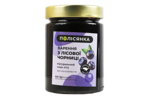 Варення з лісової чорниці