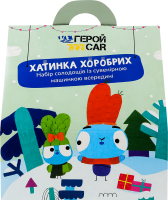 Набор кондитерский с сувенирной машинкой внутри Домик храбрых Konti к/у 0.219кг