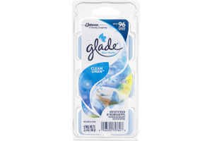 Glade Wax Melts Clean Linen - 6 CT