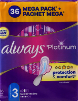 Прокладки гігієнічні ароматизовані Super Extra Platinum Always 36шт