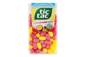 Драже со вкусом ананаса и маракуйи Exotic escape Tic Tac п/у 54г