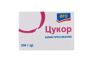 ARO ЦУКОР БІЛИЙ ПРЕС 250 Г