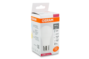 Лампа світлодіодна 8,5W 230V E27 4000К LVCLA75 Осрам