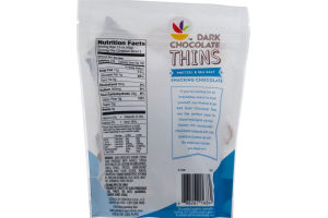 Ahold Dark Chocolate Thins Pretzel & Sea Salt