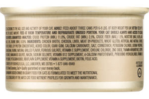 Companion Gourmet Food for Cats Grilled Chicken Dinner in Gravy 3 OZ