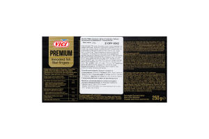 Палички рибні заморожені із філе в паніровці Premium Vici к/у 250г