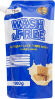 Засіб д/миття Рідке господарське мило універсальний 1000г д/п Wash&Free