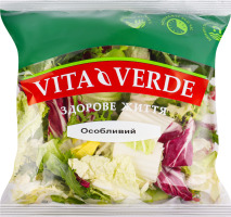 Салат Vita Verde Особливий (петсай, фрізе,радічіо, цикорій) 150г п/п