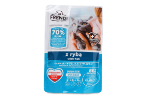Корм для котов с рыбой Frendi д/п 100г