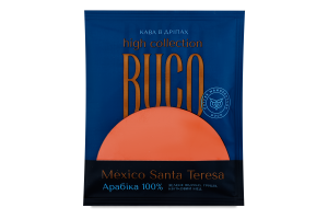 Кофе натуральный жареный в дрипах Santa Teresa Mexico Buco м/у 10г