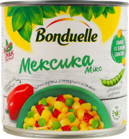 Суміш овочева стерилізована Мексика мікс Bonduelle з/б 300г