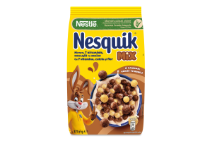 Сніданок сухий з вітамінами та мінеральними речовинами Mix Nesquik м/у 375г
