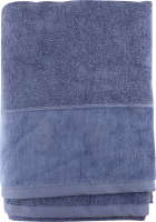 Рушник Міладо синій махровий велюр 100*150см 550г/м2 ГМ Текстайл