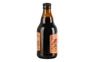 Пиво 0.33л 5.8% темное нефильтрованное неосветленное непастеризованное Sweet stout Saga бут