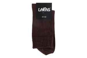 Шкарпетки чоловічі Lapas коричневий р.41-43