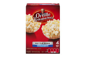 Orville Redenbacher's Gourmet Popping Corn Single Serve Kettle Korn - 4 CT