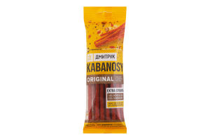 Снеки мясные из свинины Original Кабаносы Дмитрук в/к м/у 80г