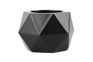 Свічник MBM My Home геометричний чорний SK-36