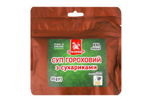 Суп гороховый с сухариками Сто пудів д/п 65г