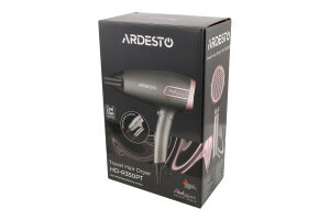 Фен Pink Touch сіро-рожевий 2швидкості 2000Вт Ardesto