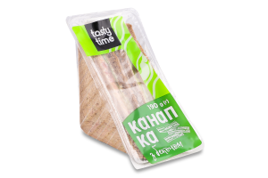 Канапка з беконом, салатом і помідором Tasty Time п/у 190г