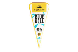 Сир 50% м'який з пліснявою Blue bell Verchee к/у 100г