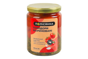 Помидоры маринованные Полісянка с/б 330г