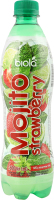 Напій безалкогольний Mojito strawberry соковмісний сильногазований 0,5л пет Biola
