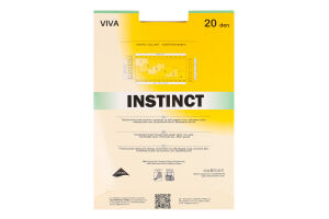 Колготки жіночі Instinct Viva 20den 2 natural