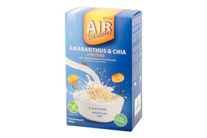 Завтраки сухие амарантовые воздушные с чиа, курагой и изюмом Air Breakfast Healthy Generation к/у 4х35г