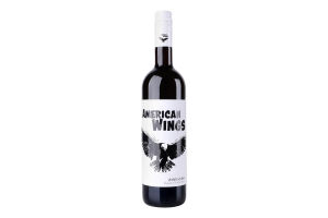 Вино 0.75л 13.5% червоне напівсухе Зінфандель American Wings пл