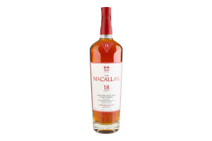 Виски 0.7л 43% шотландский односолодовый 18 лет Sherry oak The Macallan к/у