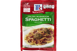 McCormick Italian Mushroom Spaghetti Sauce Mix