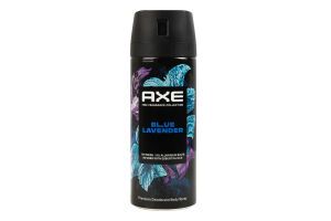Дезодорант аерозоль 72 години Blue lavender Fine fragrance collection Axe 150мл