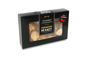 Пельмени С говядиной Premium Makey к/у 450г