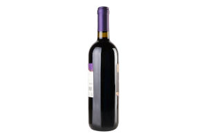 Вино 0.75л 12.5% красное полусухое Мерло Rocca бут