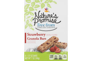 Nature's Promise Granola Bars Strawberry - 6 CT