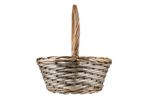 Кошик плетений овальний 47х37х17см 986387