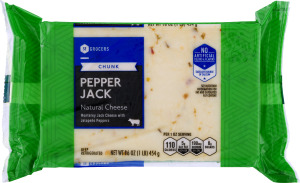 SE Grocers Chunk Pepper Jack Natural Cheese