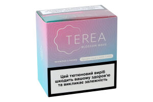 Изделие табакосодержащее для электрического нагревания с фильтром Terea Blossom Wave 100шт