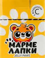 Мармелад желейний з вітаміном С Мармелапки Jelly Paws к/у 18х40г в асорт