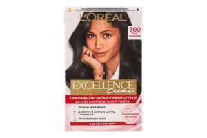 Крем-фарба д/волосся Екселенс Крем 300 темно-каштановий Лореаль