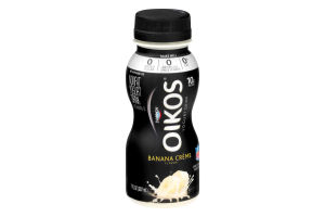 Dannon Oikos Nonfat Yogurt Drink Banana Creme