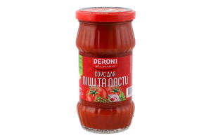Соус для пиццы и пасты Deroni Kulinaria с/б 305г