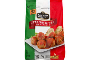 Cooked Perfect Meatballs Italian Style