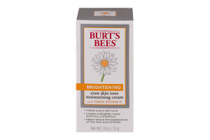 Burt's Bees Brightening Even Skin Tone Moisturizing Cream