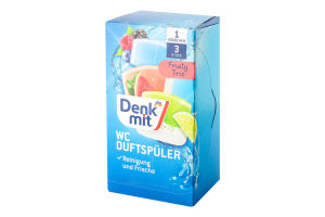 Блок д/унітазу Fruity Trio гелевий 3*55мл Denkmit