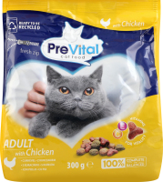 Корм для котів PreVital з куркою сухий