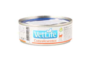 Корм д/котів Vet Life Convalescence д/відновлення харчування та одужання 85г ж/б Farmina