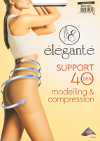 Колготки жіночі Elegante Support Modelling&Compression 40den 2 nero